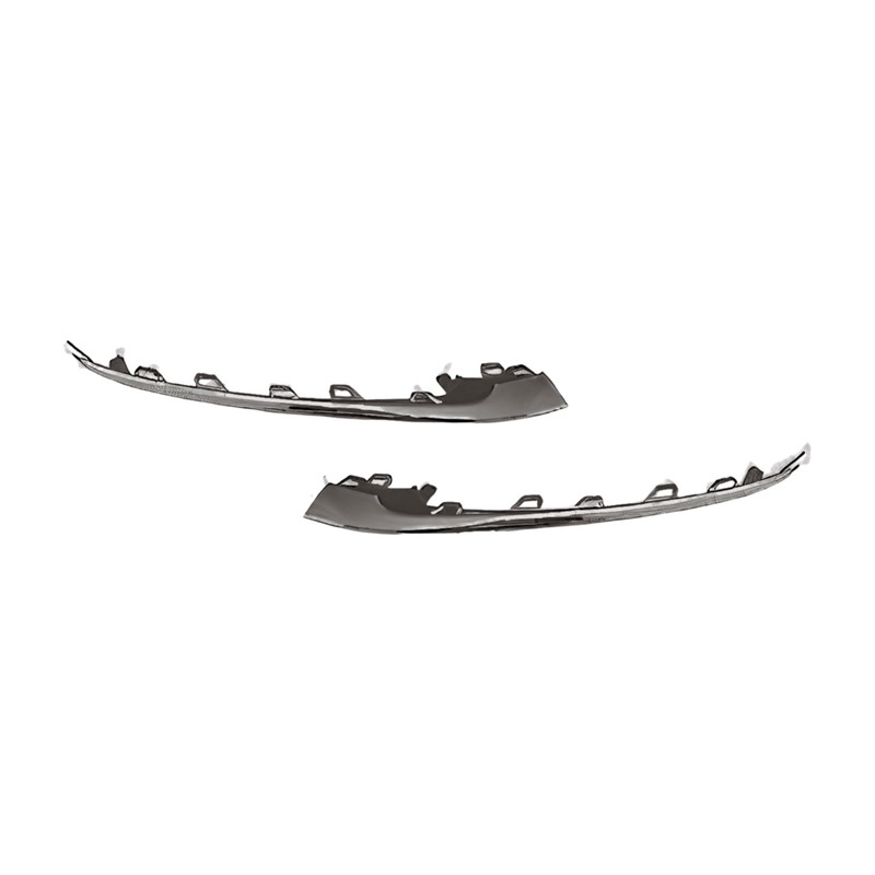 Chrome Trim Strip Front Bumper Trim for MERCEDES BENZ S CLASS W222 2018 2019 2020 with OE NO. 2228857800 2228857700 and 12 Months Warranty